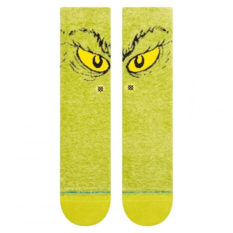 STANCE Chaussettes Homme Coton DADA DAGRINCH Vert DISNEY