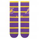 STANCE Chaussettes Homme Coton PREP LAL Violet Jaune NBA