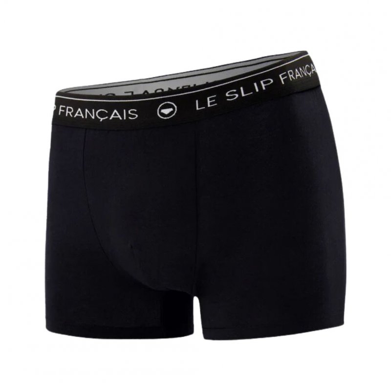 LE SLIP FRANÇAIS Boxer Homme Coton REDOUTABLE Noir