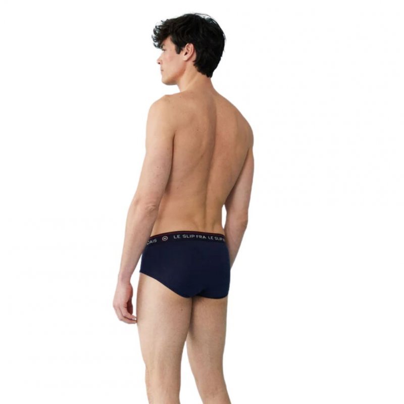 LE SLIP FRANÇAIS Slip Homme Coton INTREPIDE Marine