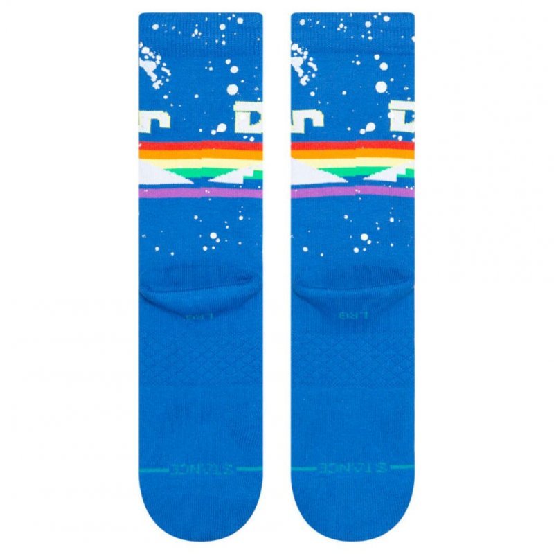 STANCE Chaussettes Homme Coton OVERSPRAY DEN Bleu Multicolore NBA