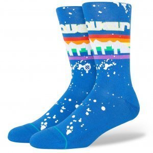 STANCE Chaussettes Homme Coton OVERSPRAY DEN Bleu Multicolore NBA