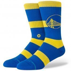 STANCE Chaussettes Homme Coton PREP GSW Bleu Jaune NBA