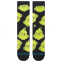 STANCE Chaussettes Homme Coton MEAN ONE Noir Vert DISNEY