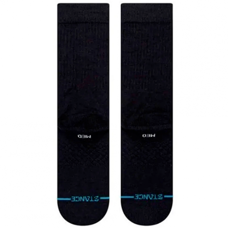 STANCE Chaussettes Homme Coton LOGOMAN ST Noir NBA