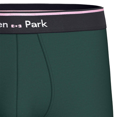 Lot de 2 Boxers homme Coton Noir/Vert - Eden Park