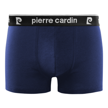 Lot de 7 Boxers homme Coton Bleu/Gris foncé/Noir/Blanc/Kkai Uni - Pierrecardin
