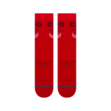 Paire de Chaussettes homme Tennis Fantaisie, Mode, Sportif Rouge/Noir - Stance