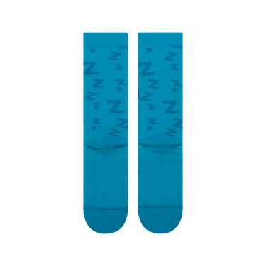 Paire de Chaussettes homme Tennis Fantaisie, Mode Turquoise/Beige - Stance