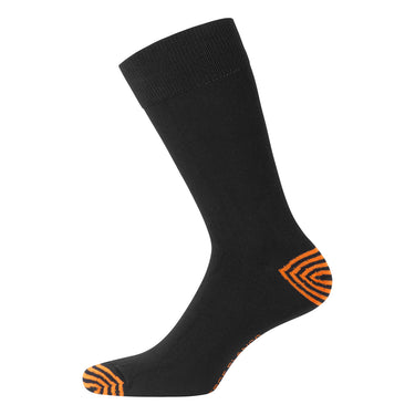 Lot de 6 Paires de Chaussettes homme Ville Mode Noir Imprimé - Serge Blanco