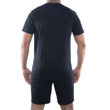 Pyjama Noir homme coupe Regular Col rond Uni - Serge Blanco