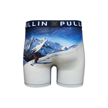 Boxer homme Polyester Bleu marine/Blanc/Rouge/Bleu Imprimé - Pull In