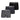 Lot de 3 Boxers homme Coton Gris foncé/Bleu marine foncé/Noir - Impetus
