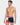 Boxer homme Coton Bleu marine/Blanc/Rouge - Eden Park
