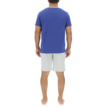 Pyjama Bleu homme coupe Regular Col boutonné Uni - Pierre Cardin