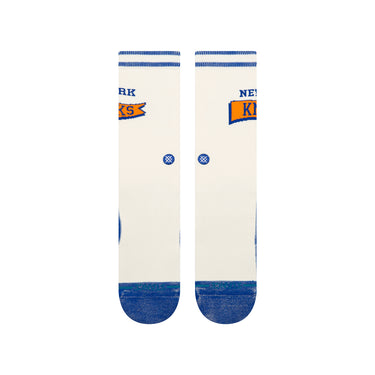 Paire de Chaussettes homme Ville Casual, Sportif Blanc cassé/Bleu/Orange Imprimé - Stance