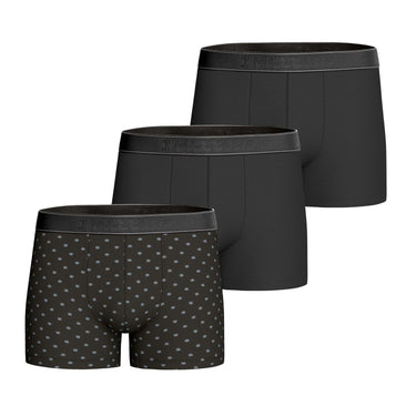 Lot de 3 Boxers homme Coton Noir/Blanc - Impetus