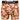 Boxer long Homme SKULLY Beige et Rose