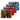 Lot de 4 Boxers Enfant Coton Confort, Respirant, Stretch Akatsuki Imprimé Noir/Rouge/Bleu/Blanc/Beige Imprimé - Naruto Shippuden