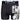 Boxer long Homme LIFEISLIFE Noir et Blanc