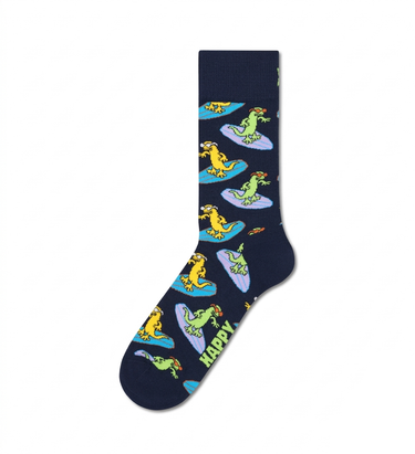 Paire de Chaussettes homme Ville Bleu marine/Vert/Jaune/Violet/Bleu Imprimé - Happy Socks