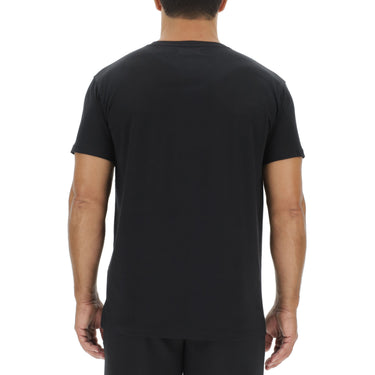 Tee Shirt Noir homme coupe Regular Col rond Uni - Pierre Cardin