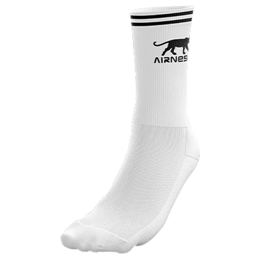 Lot de 5 Paires de Chaussettes homme Tennis Sportif Blanc - Airness