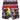 LOT DE 3 Boxer Sous-vêtements Garçon STRETCH Rouge et Gris