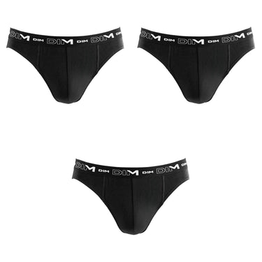 LOT DE 3 Slip Sous-vêtements Homme STRETCH Noir et Noir