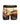 Boxer homme Polyester Orange/Noir Imprimé - Pull In