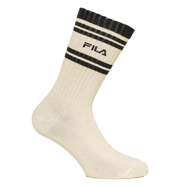 Lot de 6 Paires de Chaussettes homme Tennis Mode, Sportif Beige/Noir/Bordeaux/Kaki - Fila