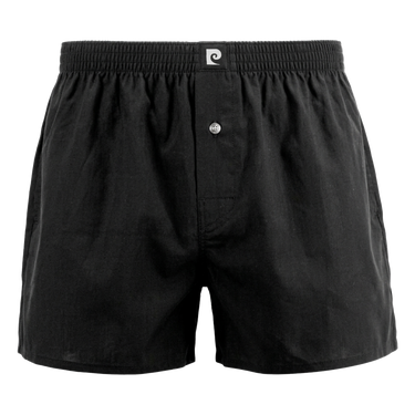 Lot de 3 Boxers homme Coton Noir, Kaki, Bleu Uni - Pierrecardin