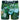 Boxer long Homme FELLAS Vert et Bleu