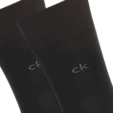 LOT DE 2 Chaussettes Homme CASUAL FLATKNIT Noir et Gris