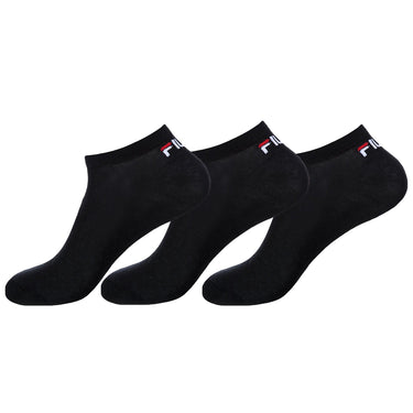 LOT DE 3 Socquettes Chaussettes Homme CALZA Noir et Blanc