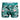 Boxer homme Polyester Vert/Rose/Blanc Imprimé - Pull In