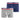 Lot de 2 boxers homme Coton Gris/Bleu- Levis