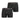 Lot de 2 Boxers homme Coton Noir/Rose/Bleu - Eden Park