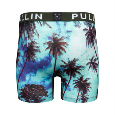 Boxer homme Polyester Noir/Blanc/Bleu ciel/Bleu marine Imprimé - Pull In