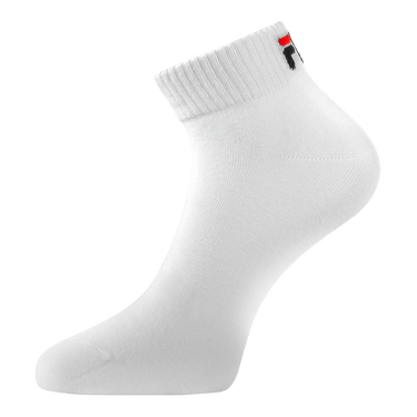 Lot de 6 Paires de Chaussettes homme Courtes Sportif Blanc Uni - Fila
