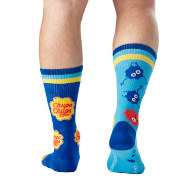 Chaussettes Homme TENMON Bleu et Jaune