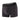 Boxer homme Coton Gris foncé chiné/Noir/Blanc Uni - Le Slip Francais