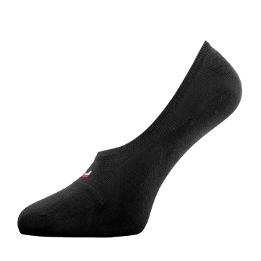 Lot de 6 Paires de Chaussettes homme Invisibles Mode Noir Uni - Fila