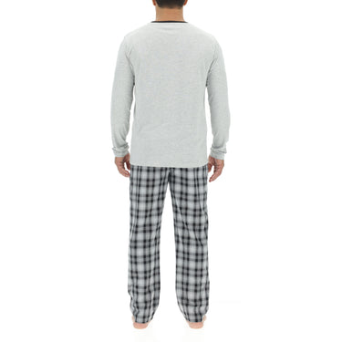Pyjama Gris homme coupe Regular Col rond Imprimé - Pierre Cardin