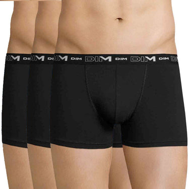 LOT DE 3 Boxer Sous-vêtements Homme STRETCH Noir et Noir