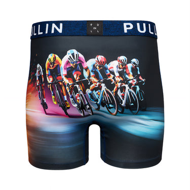Boxer homme Polyester Noir/Bleu marine/Blanc/Rose/Jaune/Rouge/Orange/ Imprimé - Pull In