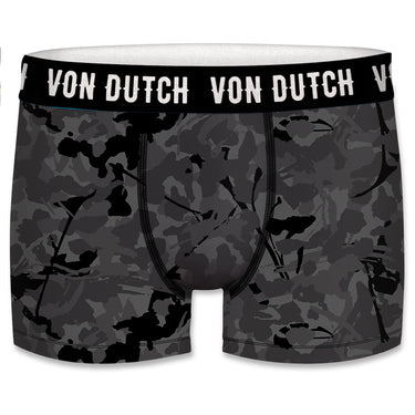 LOT DE 2 Boxer Sous-vêtements Homme BCX2 Noir et Gris