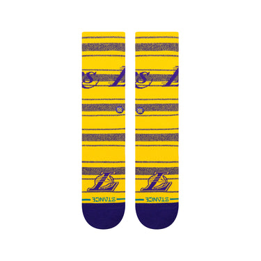 Paire de Chaussettes homme Ville Casual, Sportif Jaune/Violet Imprimé - Stance