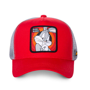Casquette Homme BUG1 Rouge et Blanc