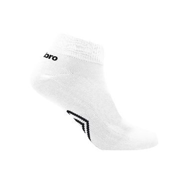 Lot de 5 Paires de Chaussettes homme Courtes Sportif Blanc/Noir Uni - Umbro